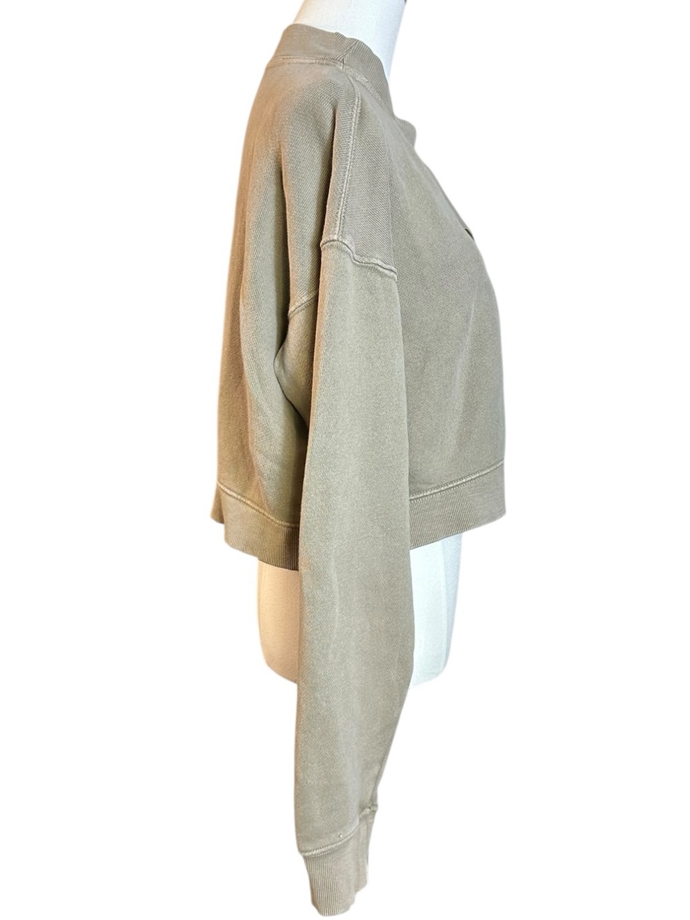 Free People Grace Cardi in French Oak Large  NWT Cardigan Sweatshirt Sweater - Picture 5 of 11